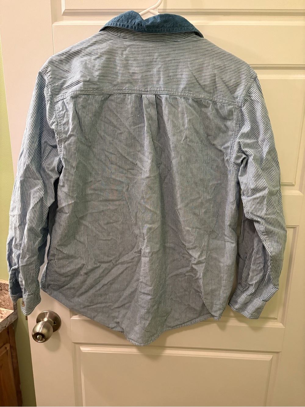 Vintage Grandmacore Cottagecore Casual Fall Embroidered Button-Down Shirt - Picture 2 of 3